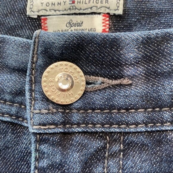 Tommy Hilfiger jeans, Spirit mid-rise skinny, with a  dark wash - Picture 11 of 14